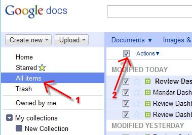 step 1 doc How to Download all Documents from Google Docs